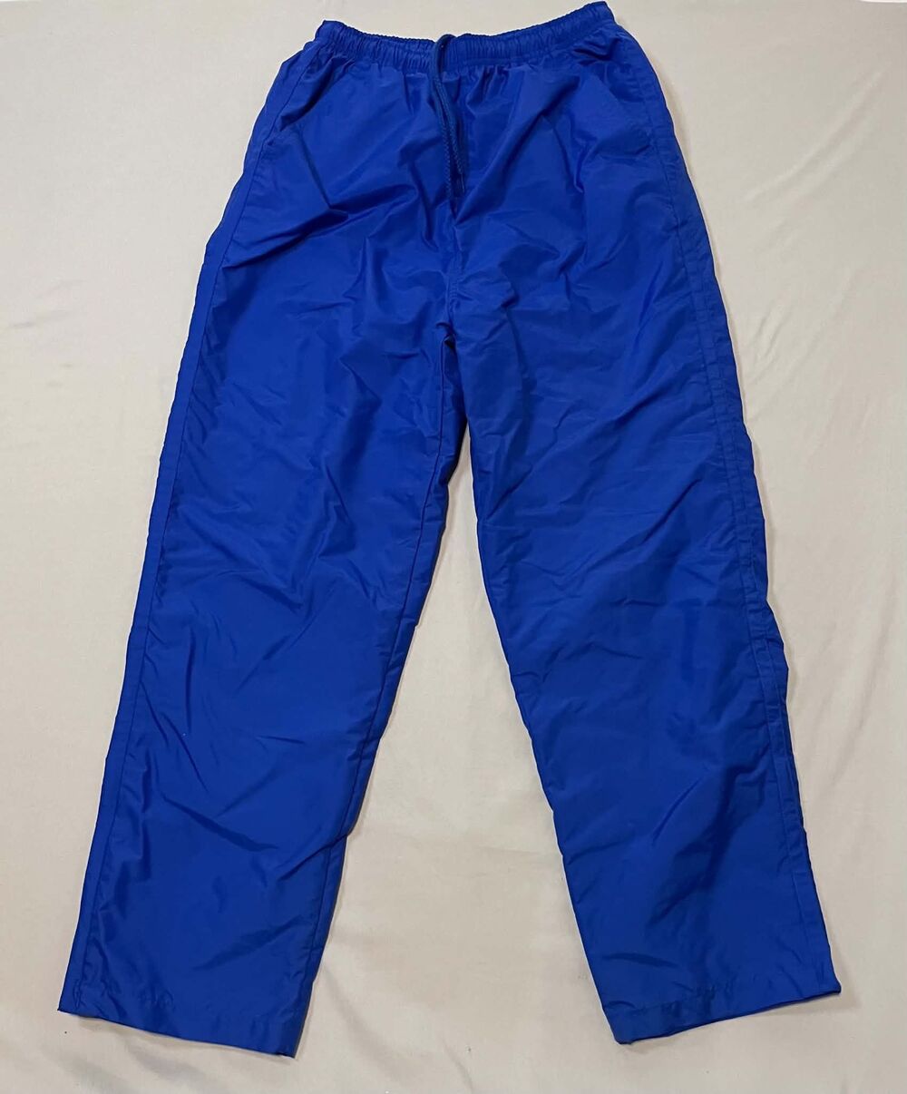Vintage Holloway Nylon Windbreaker Track Pants Blue Size Small Y2K Retro